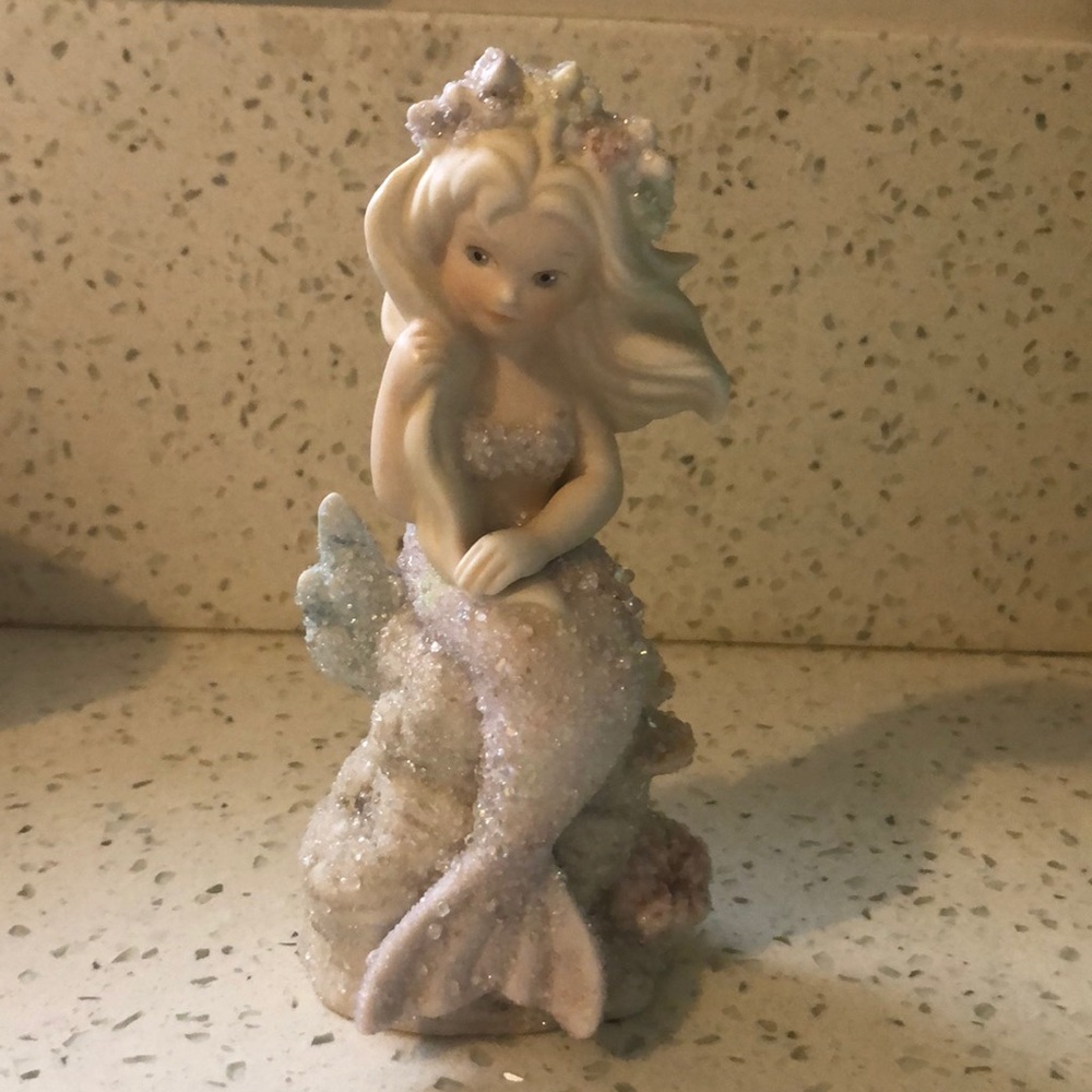 Athena Mermaid statue RARE